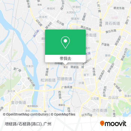 增槎路/石槎路(路口)地图