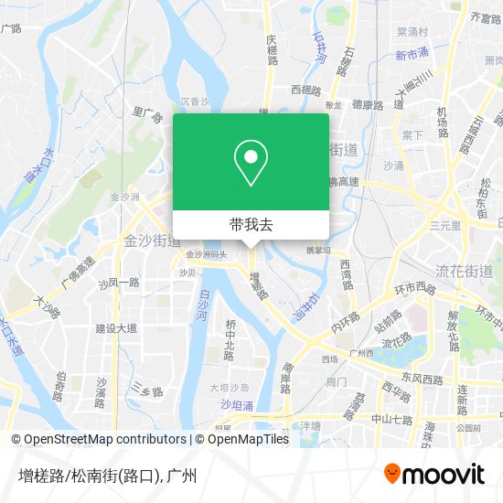 增槎路/松南街(路口)地图