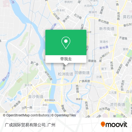 广成国际贸易有限公司地图