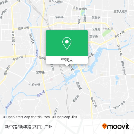 新中路/新华路(路口)地图