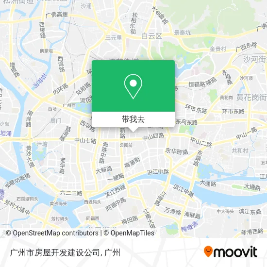 广州市房屋开发建设公司地图