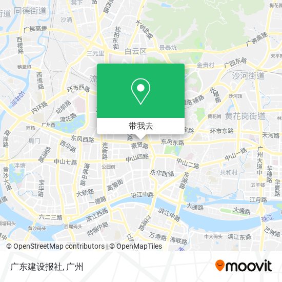 广东建设报社地图