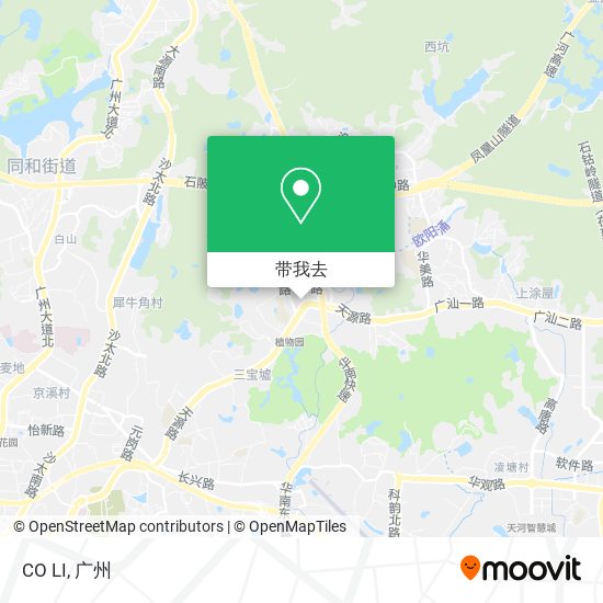 CO LI地图