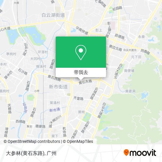 大参林(黄石东路)地图