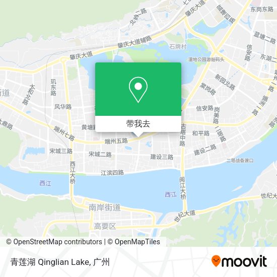 青莲湖 Qinglian Lake地图
