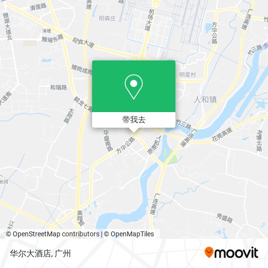 华尔大酒店地图