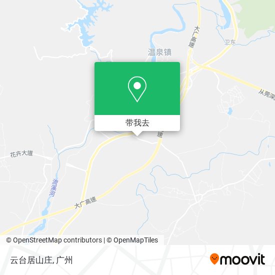 云台居山庄地图