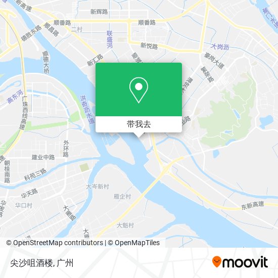 尖沙咀酒楼地图