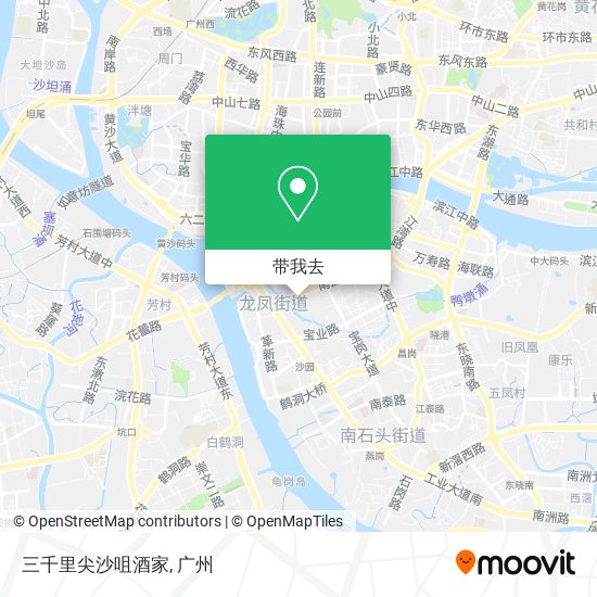 三千里尖沙咀酒家地图