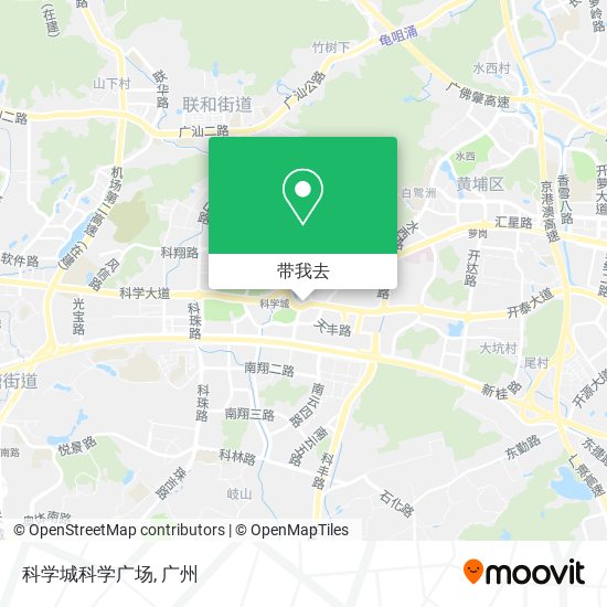 科学城科学广场地图