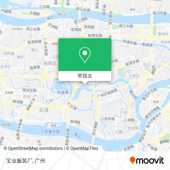 宝业服装厂地图