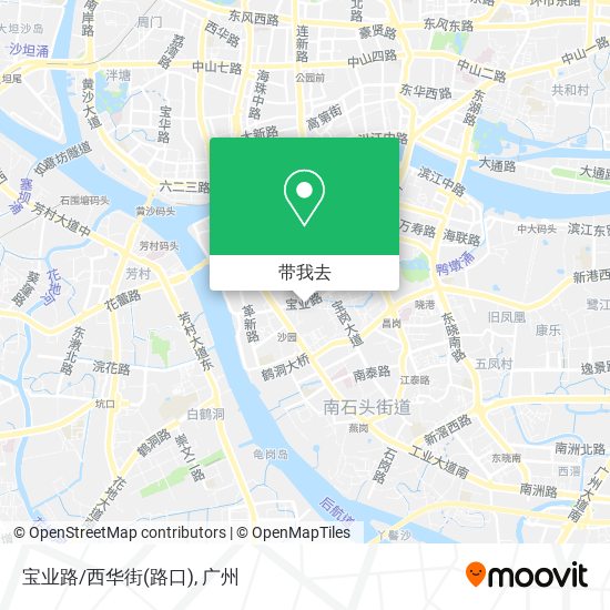 宝业路/西华街(路口)地图