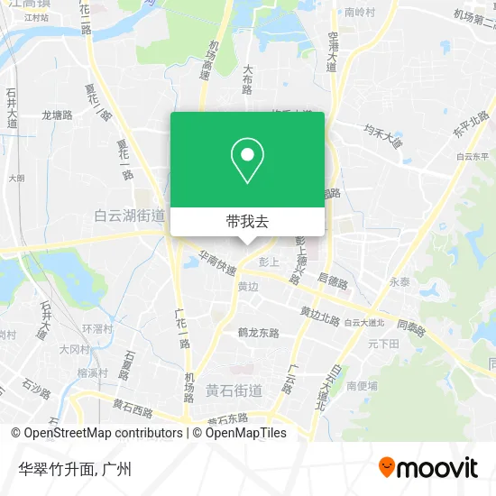 华翠竹升面地图