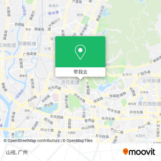 山祖地图
