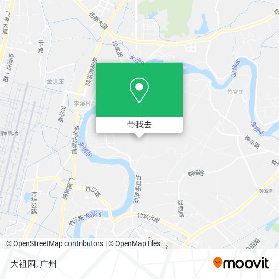 大祖园地图