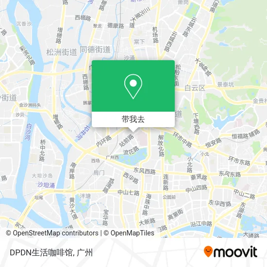 DPDN生活咖啡馆地图