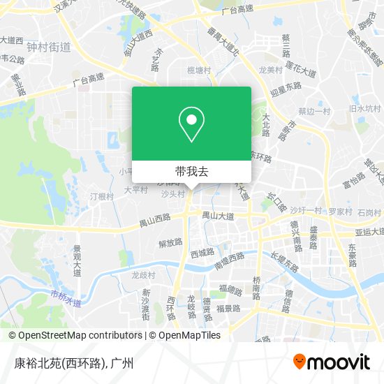 康裕北苑(西环路)地图