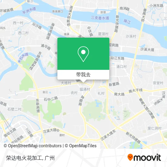 荣达电火花加工地图