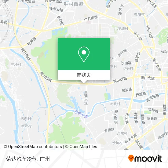 荣达汽车冷气地图