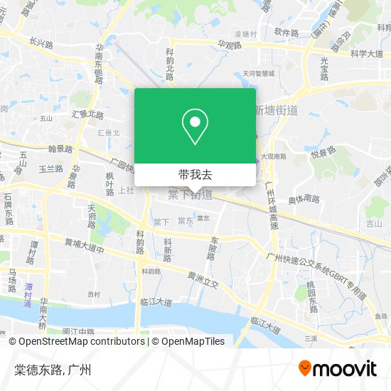 棠德东路地图