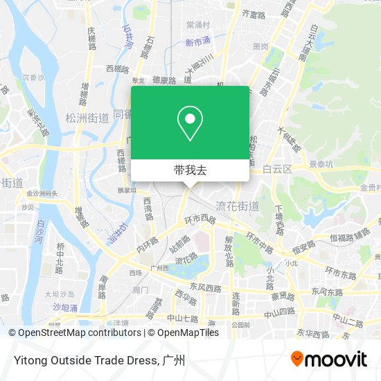 Yitong Outside Trade Dress地图