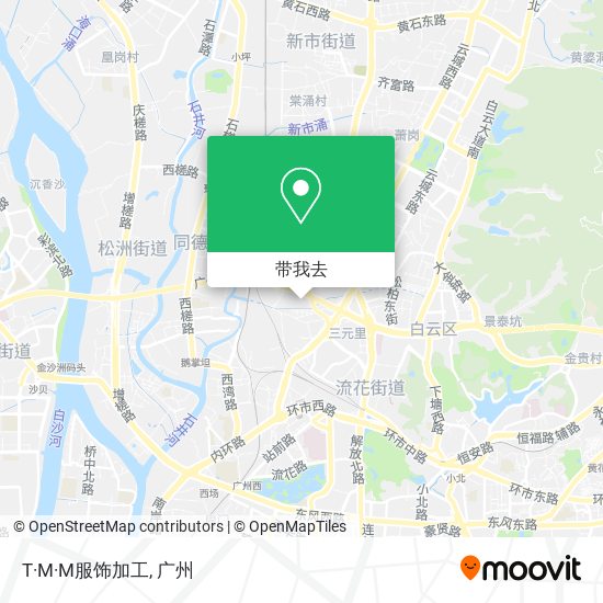 T·M·M服饰加工地图