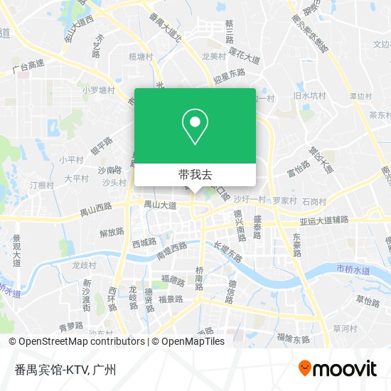 番禺宾馆-KTV地图