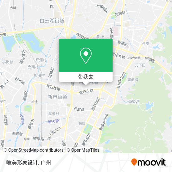 唯美形象设计地图