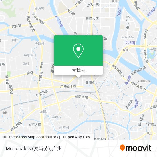 McDonald's (麦当劳)地图