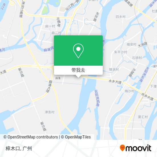 樟木口地图