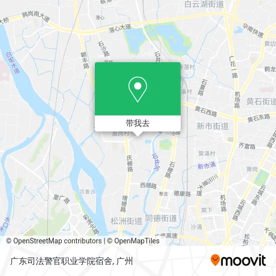 广东司法警官职业学院宿舍地图