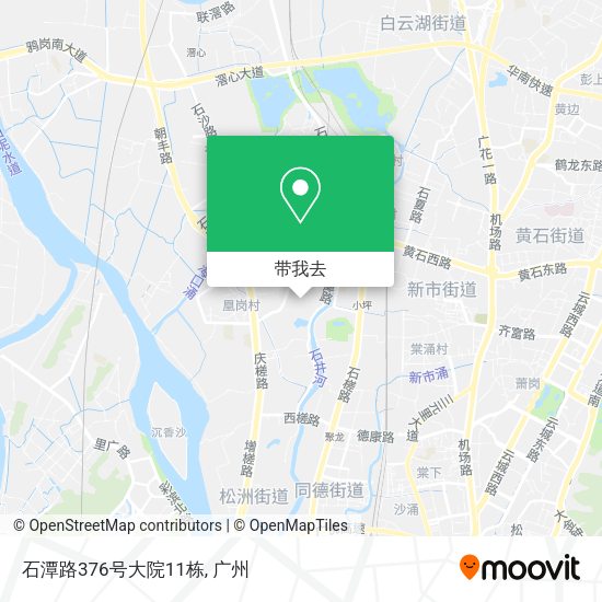 石潭路376号大院11栋地图