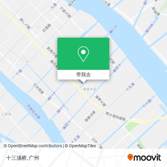 十三涌桥地图