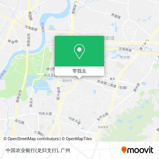 中国农业银行(龙归支行)地图