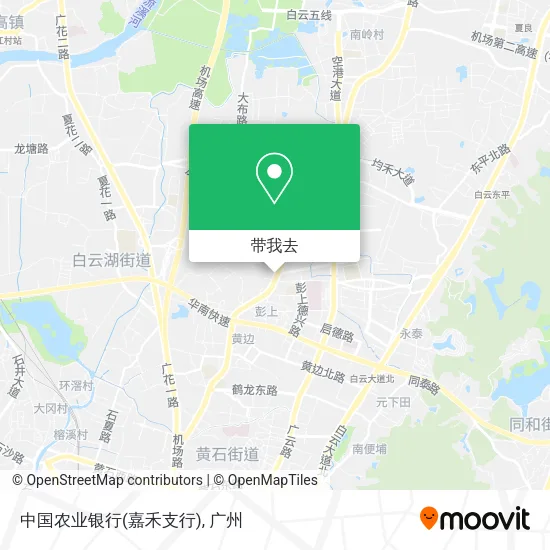 中国农业银行(嘉禾支行)地图