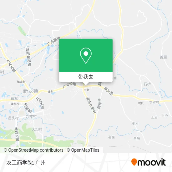 农工商学院地图