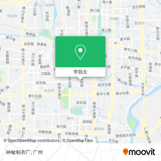 神敏制衣厂地图