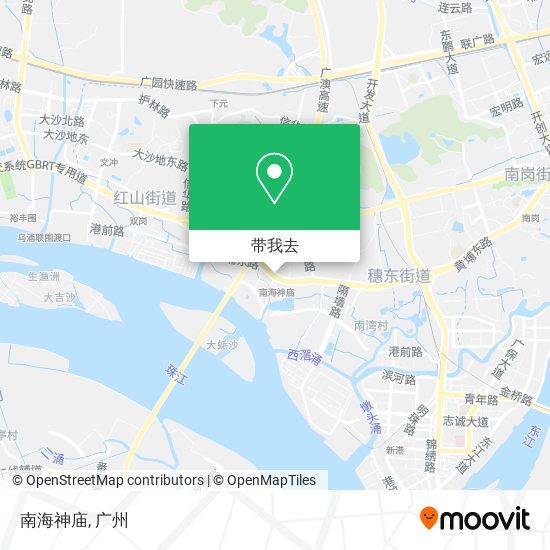 南海神庙地图