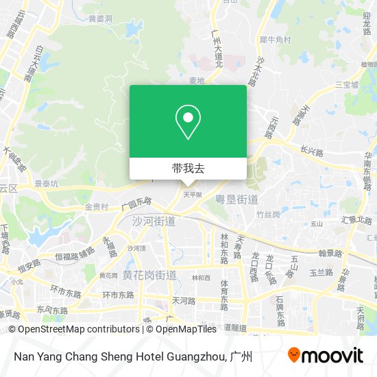 Nan Yang Chang Sheng Hotel Guangzhou地图
