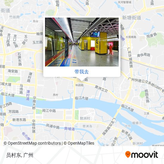员村东地图