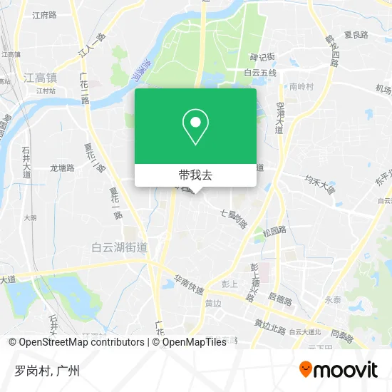 罗岗村地图