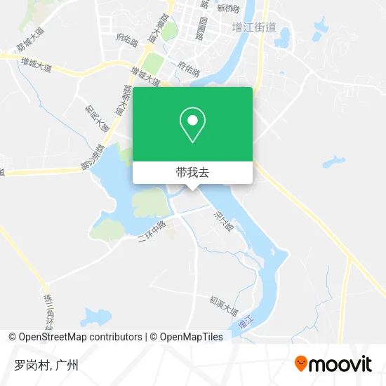罗岗村地图