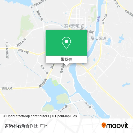 罗岗村石角合作社地图