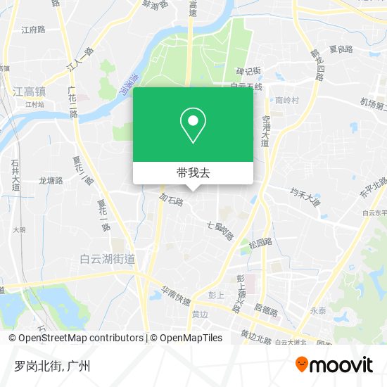 罗岗北街地图