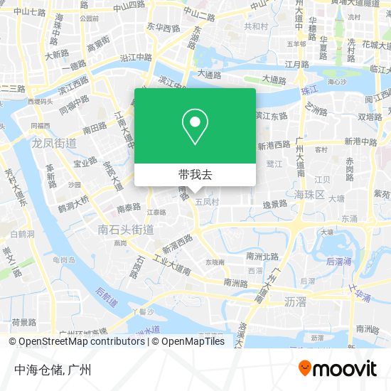 中海仓储地图