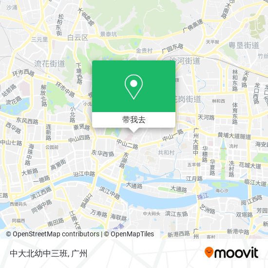 中大北幼中三班地图