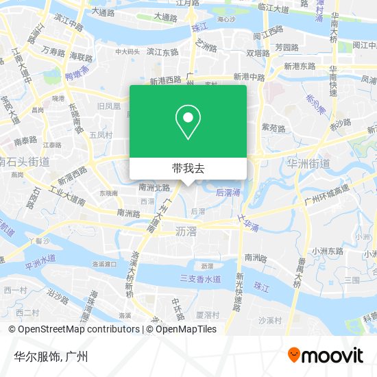 华尔服饰地图