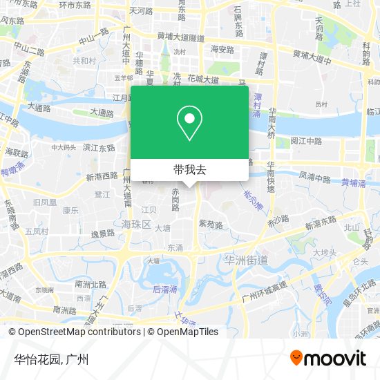 华怡花园地图
