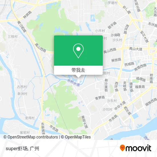 super虾场地图