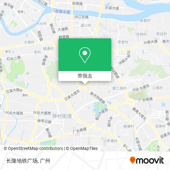 长隆地铁广场地图